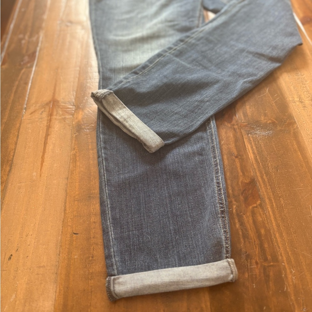 Silver Jeans Women's Boyfriend Jeans - Dark Blue Wash - Picture 4 of 11